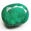 Natural Green Emerald Faceted Oval Cut Gemstone Weight - 502ct. Dimensions - 55mm x 43mm x 23mm approx. Treatment - Heat Color Enhanced  Origin - Africa
